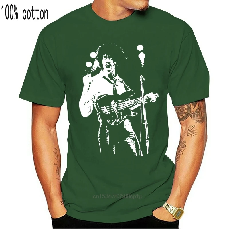 Phil Lynott Na Odru Pest T-Shirt Thin Lizzy Gary Moore Classic Rock T-Majica Cotton Tee Srajco Po Meri Natisnjene