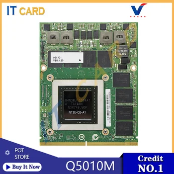 Quadro 5010M Q5010M 4GB GDDR5 Video Grafične Kartice Z X-Nosilec N12E-V5-A1 Za Dell M6600 M6700 M6800 8760W HP 8770W ZBook15/17
