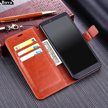 Držalo pokrova primeru za Xiaomi Redmi S2 ( Redmi Y2 ) Pu usnjena torbica, denarnica flip pokrov zaščitni tulec, fundas coque