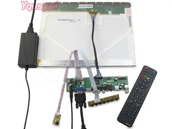 Yqwsyxl Komplet za B140XW01 V0 B140XW01 V2 TV+HDMI+VGA+AV+USB LCD LED zaslon Gonilnik Krmilnika Odbor