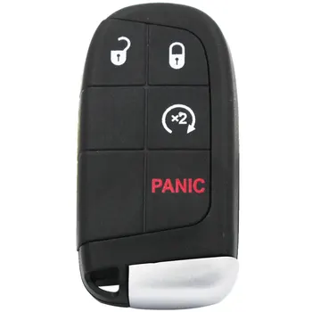 Nova brez ključa Smart Remote Key Primeru Lupini za Chrysler, Dodge Pot za obdobje 2011-2B / 3B / 4B / 5B +Majhen ključ