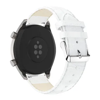 Usnjeni trak za Samsung Prestavi S3 Meje Klasičnih Zapestnica manšeta Zamenjati Za Huawei Watch GT watch band Prosti čas in udobje