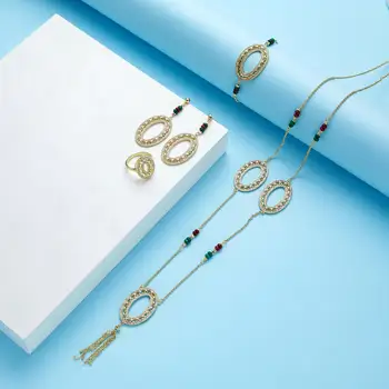 2020 julija nova zasnova Beldi zlato nakit sklopov ženske modna ogrlica fine nakit sklopov poroko zlato nakit sklopov