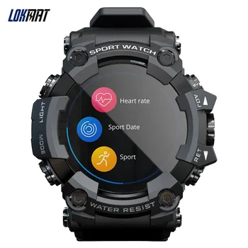 Novi Polni, zaslon na dotik, smart vojaški šport ura za Moške in ženske srčnega utripa Bluetooth z tracker prosti čas ura