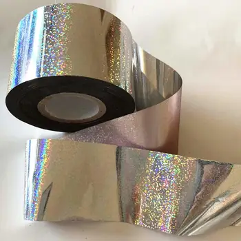 1Roll 120 M Laser Kristalno Steklo Folije Nalepke Črnem marmorju Manikura Set za Sladkarije Nail Art Papir za Prenos Decal