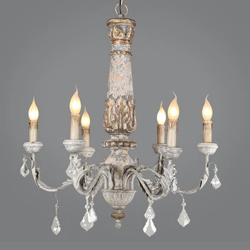 Vintage lesene kristalni lestenec lampadario lustre cristal led avize art deco lestenci strop nordijska doma dekor razsvetljavo