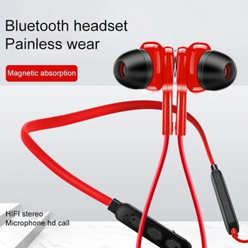 AZiMiYO Šport Bluetooth Slušalke 5.0 Sweatproof Neckband Brezžične Slušalke 6H Predvajanje Slušalke za iPhone, Samsung Huawei