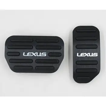 Aluminij Zlitine Pedal Kritje Za LEXUS postajo nx200 300 300h Auto Ni Vrtanje Aluminija Zavoro In Stopalka za Plin Zajema 2Pcs/set
