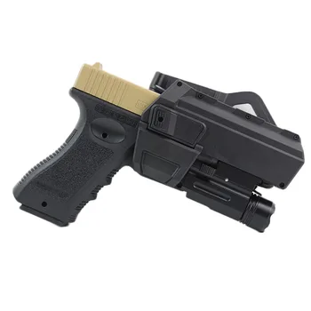 Taktično Pištolo Tulec Za Glock 17 18 22 23 Airsoft Pištolo Tulec S Svetilko Laser Premično Pištolo Primeru Lovski Pribor