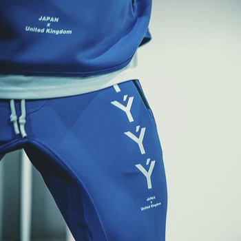 2020 Nova JAPONSKA in UK Sport Hlače Moški Joggers Sweatpants, ki Teče Hlače Uvježbavanje Usposabljanje Hlače Moški Telovadnici Fitnes Šport