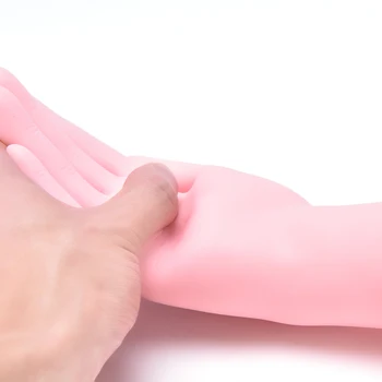 Nail Art Prakse Roko Model za Nail Art Usposabljanje Prikaz Modela Manikura Orodje Prilagodljiv Premično Mehko False Ponaredek Roke
