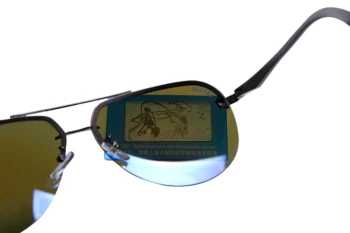 Visoko kakovostnega aluminija, magnezijeve polarizirana sončna očala za moške, ženske uv400 2020 okvir moški modre odtenke voznik