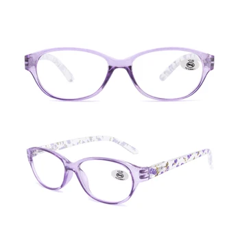 EOS-R185113 Modni Moški Ženske Obravnavi Očala Majhni Ovalni Okvir Ženske Bralec Očala Presbyopic Očala +1.0 1.5 2.0 2.5 3.5