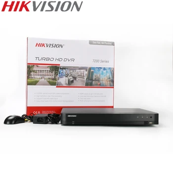 HIKVISION DS-7204/7208/7216HUHI-K2 H. 265 Za Turbo HD 5MP Fotoaparatom Podporo HDTVI/AHD/CVI/CVBS/IP Mednarodna Različica
