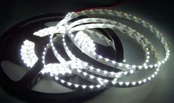335SMD LED Trakovi Strani, ki oddajajo 5M 600leds 120Leds/M pogledu Strani NE-Nepremočljiva 12V klub stopnice/kabinet Osvetlitev-BELA