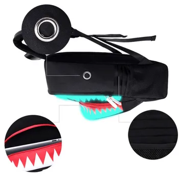 3D Shark Šolske Torbe Daypack Led USB Chargeing Vrata Torbi, Torbici za Otroke Malčka Dekleta Fantje