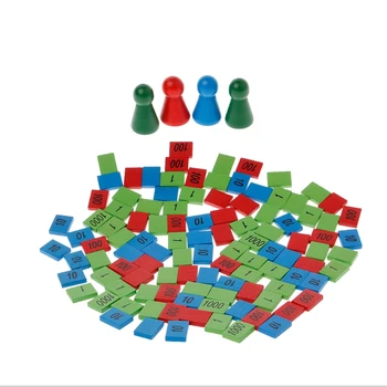 2020 Novo Montessori Lesene Znamk Igro Math Igrače Otrok Otrok Zgodnje Poučevanje Igrače Darilo