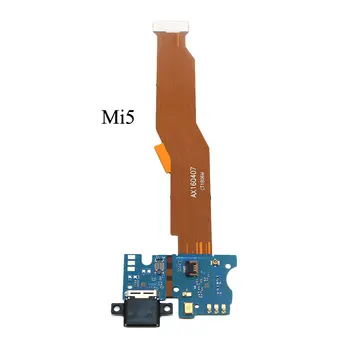YuXi Micro USB Polnjenje prek kabla USB Vrata Dock Polnilnik flex kabel za Popravila, Zamenjave Delov za Xiaomi Mi5 Mi5s Mi 5 5s Plus
