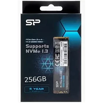 SSD Silicon Power A60 SP256GBP34A60M28 SSD, M. 2, 256GB, PCI-E x4, ki se Glasi: 2200 Mb / s, Pisanje: 1600 Mb / s, TLC 3D NAND, NVMe, ECC