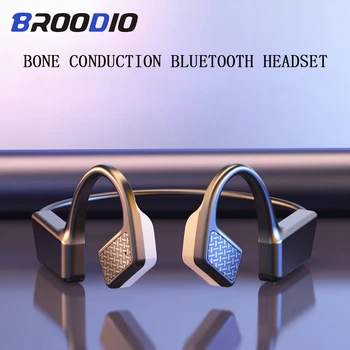 Kostno Prevodnost Slušalke Z Mikrofonom, Bluetooth 5.0 Neboleč Nepremočljiva Športne Slušalke Brezžične Bluetooth Slušalke Čepkov