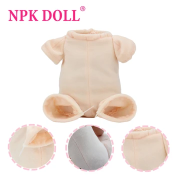 NPKDOLL 20-22 palčni prerojeni bebe lutka kompleti Telo Ročno rodi punčko kompleti Poliester tkanine krpo telo 3/4 roke in noge