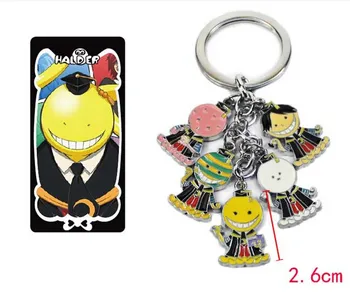 Anime Atentata Razredu kovinski 5pendants barv slika igrača moda zlitine keychain 3styles brezplačna dostava