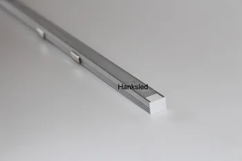 10pcs 2,0 M Vgradne Aluminum LED Kanal Aluminija Razsvetljavo LED Profil trikotnik Uporabo za Strip v 10 mm Širina