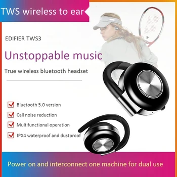 Zrak V5 Brezžične Slušalke TWS Stereo Bluetooth 5.0 Slušalke Ear Kavljem šumov Bluetooth Slušalke z Mikrofonom