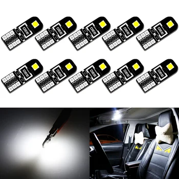 10x T10 W5W Canbus Avtomobilske LED Žarnice za BMW Mini Cooper R56 R53 E90 E46 F20 F10 E39 Z4 Notranje zadeve Dome Luč Prtljažnik, Svetilke Parkirnih Luči