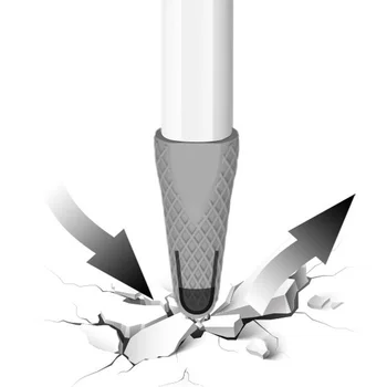 Za Apple Svinčnik 2 V Primeru Mehkega Silikona, Držalo za Pisalo Kritje Združljiv Za Apple Ipad zraka 4 10.9 2020 10.2 Dotik Zaščitna