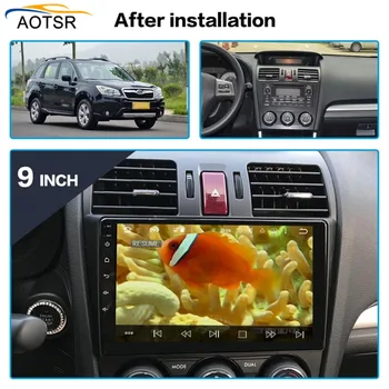Avto Radio Multimedijski Predvajalnik Videa, GPS Navigacija Za Android Subaru Gozdar WRX 2013-2017 z okta jedro 4+32 G, BT Wifi brezplačno zemljevid