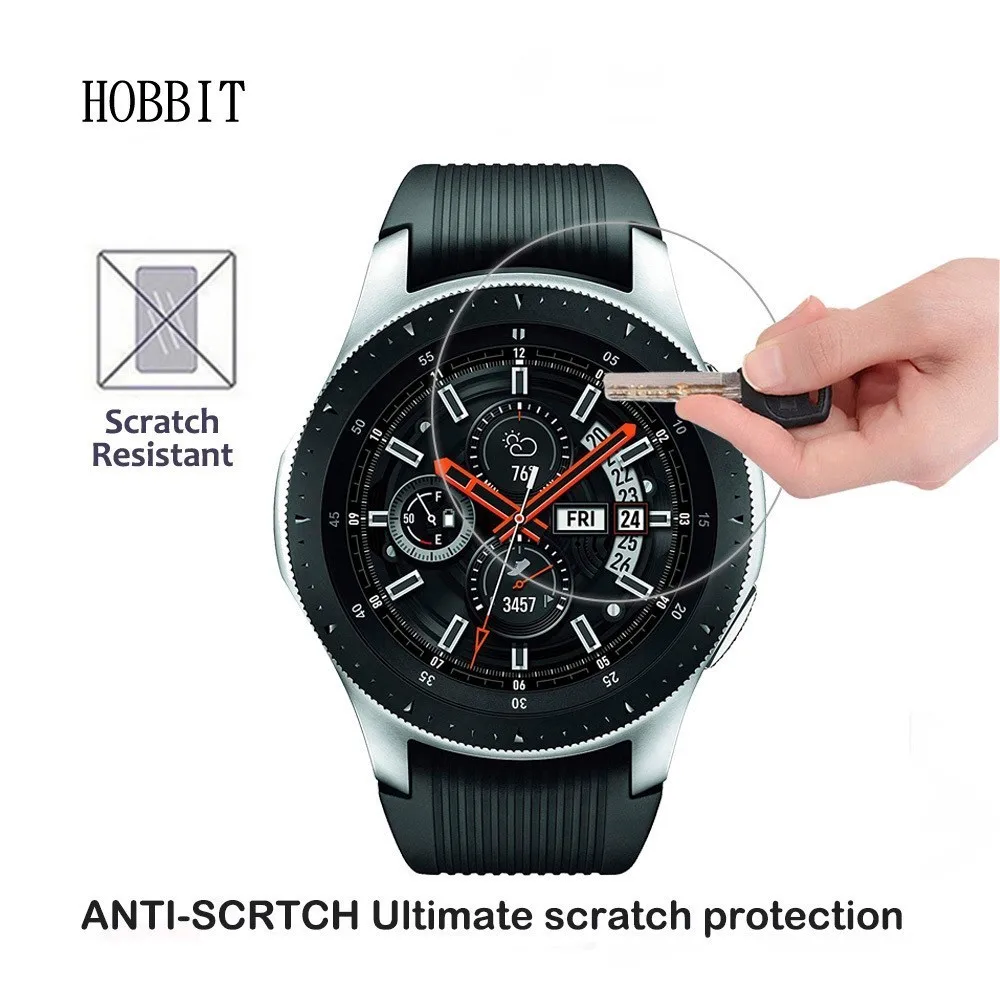0,3 mm 2.5 D 9H Jasno Kaljeno Steklo Film Za Samsung Galaxy Watch 46MM Pametno Gledati Zaščitnik Zaslon Anti-Scratch LCD Steklo Film