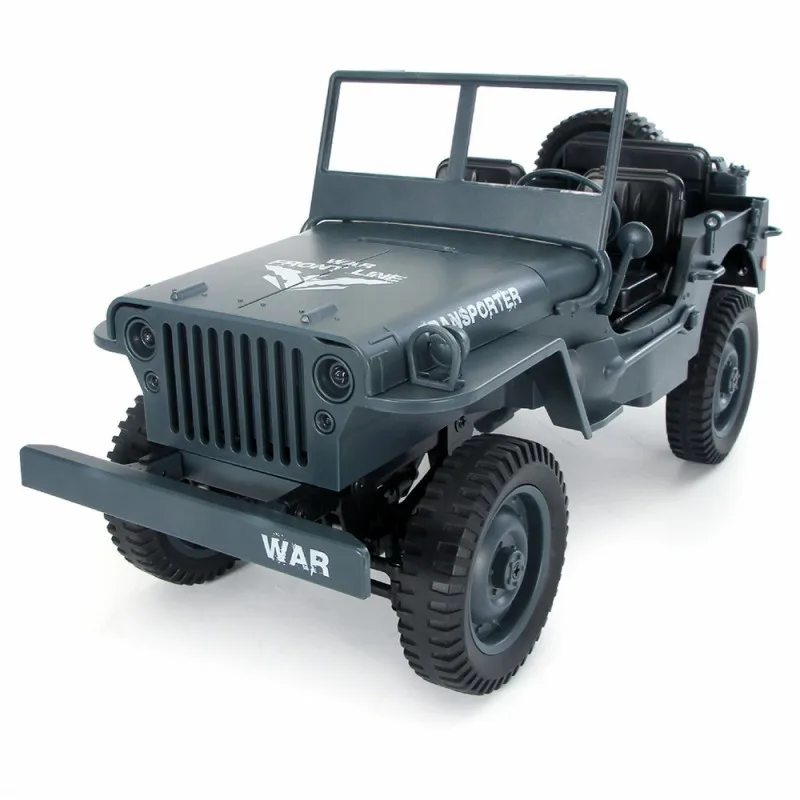 1:10 RC Avto 2.4 G 4WD Zamenljivih Daljinski Nadzor Svetlobe Jeep Štiri-Kolesni Pogon Off-Road Vojaške Plezanje Avto Igrača Otrok Darilo