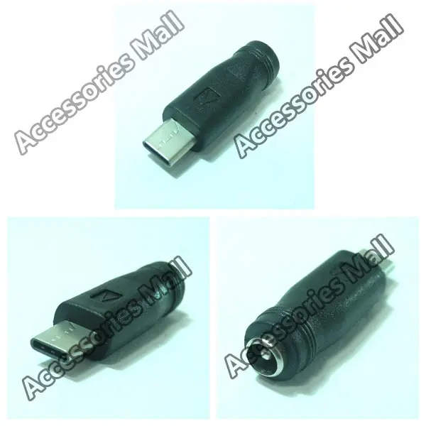 1-100 KOS 5.5*2.1 TIPA C USB 3.1 DC Napajalni Adapter Pretvornik Priključek 5.5X2.1 za TIPA C