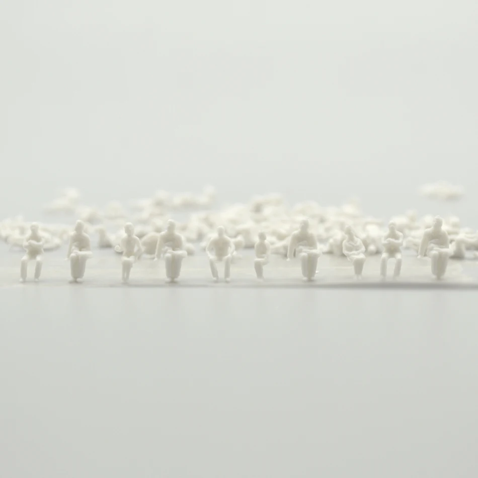 1/100 Obsegu Model Ljudje Vse Seje Bela Mini Številke Arhitekturno Gradnjo Vlak Park Krajinski Ulica Diorama Postavitev