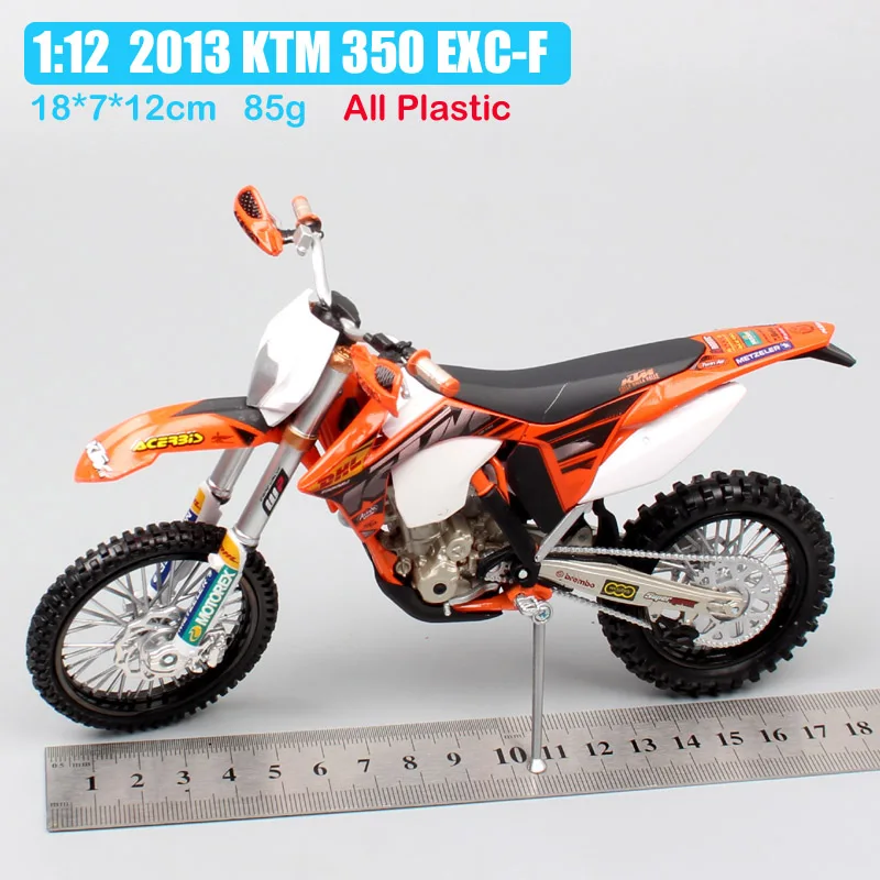 1/12 Automaxx 350 EXC-F EXC Diecast Obsega Modele Umazanijo Moto Cross, Enduro Kolo & Vozila Miniaturni Motocikli Igrača Za Otroke Replika