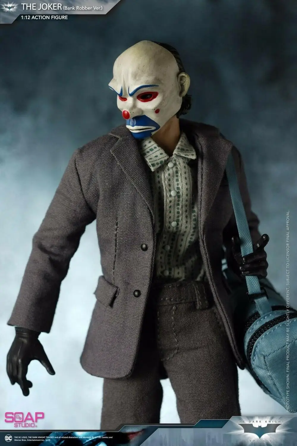 1/12 Milo Studio FG008 Joker Oropali Različico Obleke Set W/2 Vodja Skulptura Igrače
