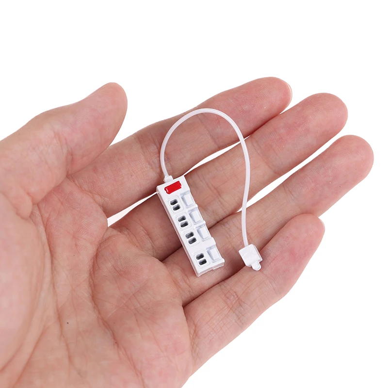 1:12 Miniaturni Lutke Vtičnica napajalni Kabel za Mini Mobilni Telefon Dekoracija Lutka House Dodatki