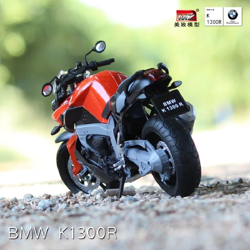 1:12 Zlitine motorno kolo, model Za BMW K1300R visoko simulacije Diecast kovinski motornega kolesa igrače na Zadnja Kolesa Z Vzmetenjem Za darilo otrok