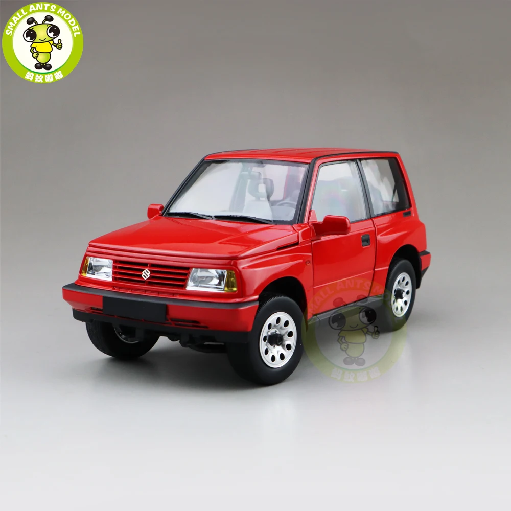 1/18 DORLOP Suzuki Suzuki Vitara Levi Strani Pogona Diecase Modelov avtomobilov, igrače otroci fant dekle darila Rdeče Barve