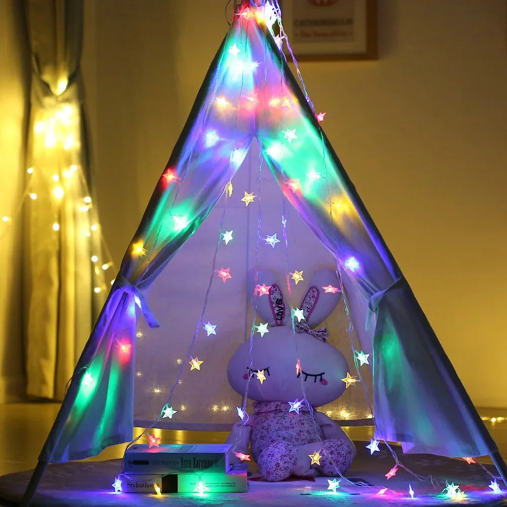 1,2 m 3m 6m 10m Niz LED Luči Dekoracijo Pravljice Lahka Baterija Upravlja Star Bakrene Žice Lučka Zaprtih Božič Poroko Dogodkov