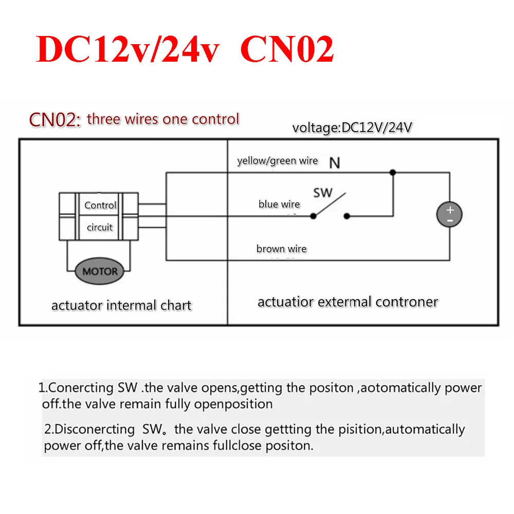 1/2 palčni AC220v DC24v DC12v motorizirana medenina krogelni ventil 3 način dn15 vodovodni ventil electrovalve električni pogon ventila CN01 CN02