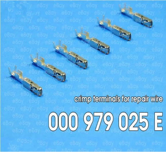 1.5 serije žice terminal Brezplačna dostava 50pcs/veliko Crimp Terminalov (pin) Za Popravilo Žice 000979025E 000 979 025 E