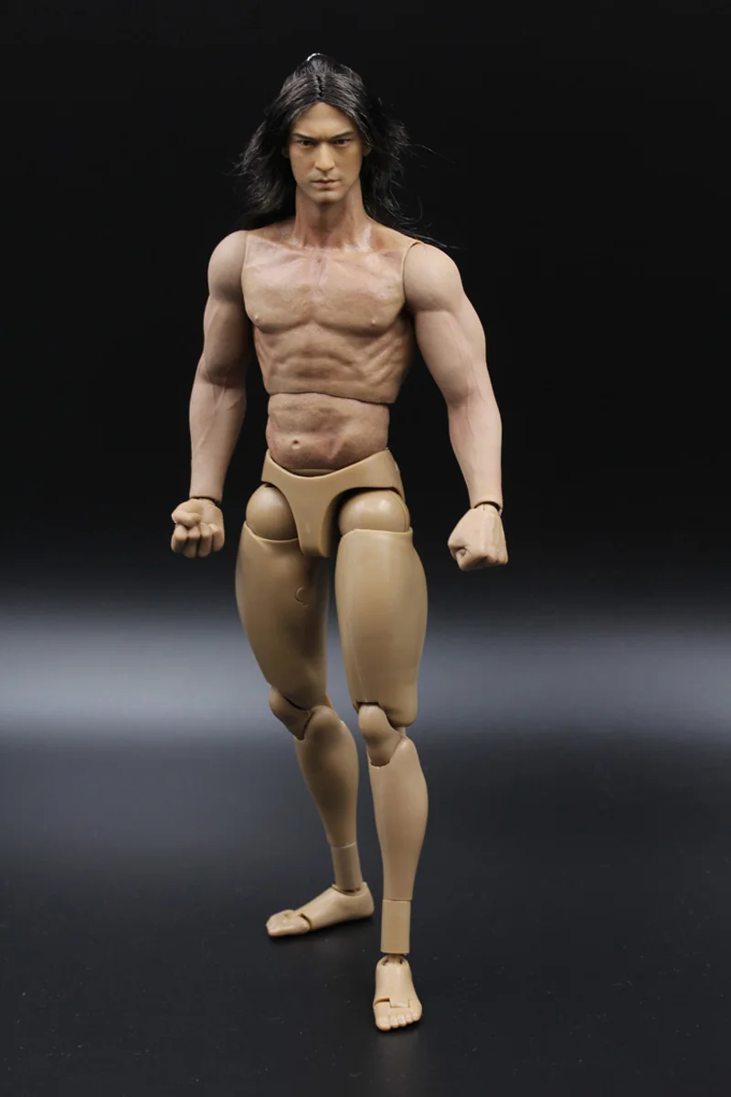 1/6 Obsega Takeshi Kaneshiro Mens Glavo Skulptura z Duhovi za 12 Cm figuric fit NOČ Telo Model Lase sajenje