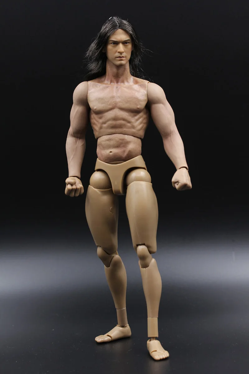 1/6 Obsega Takeshi Kaneshiro Mens Glavo Skulptura z Duhovi za 12 Cm figuric fit NOČ Telo Model Lase sajenje