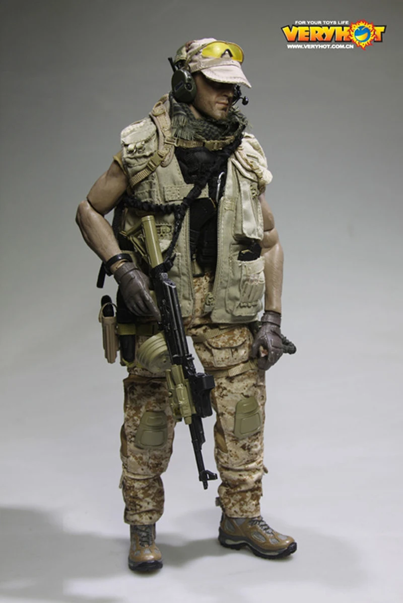 1/6 Obsega VERYHOT VH1047 PMC Prikrivanje Orožja Moški Vojak oblačila Oblačila Set Za 12