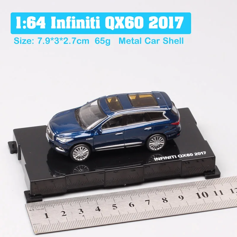 1/64 Obsega mini Paudi Infiniti qx60 qx50 qx30 Q60 SUV luksuzni crossover coupe diecast in vozila model avtomobila igrača darilo za zbiralnik