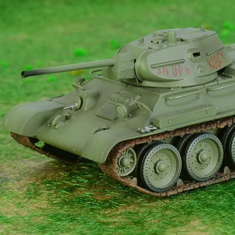 1:72 obsega že vgrajenimi T-34 Sovjetski medium tank T-34/76 Svetovne Vojne hobi zbirateljske končal plastični model
