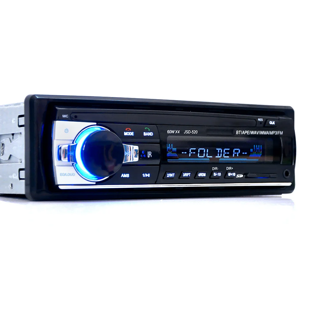 1 DIN avtoradia Car audio FM Bluetooth, MP3 Avdio Predvajalnik Bluetooth mobilni telefon Handfree USB/SD Avtomobilski Stereo Radio V Dash Aux Vhod