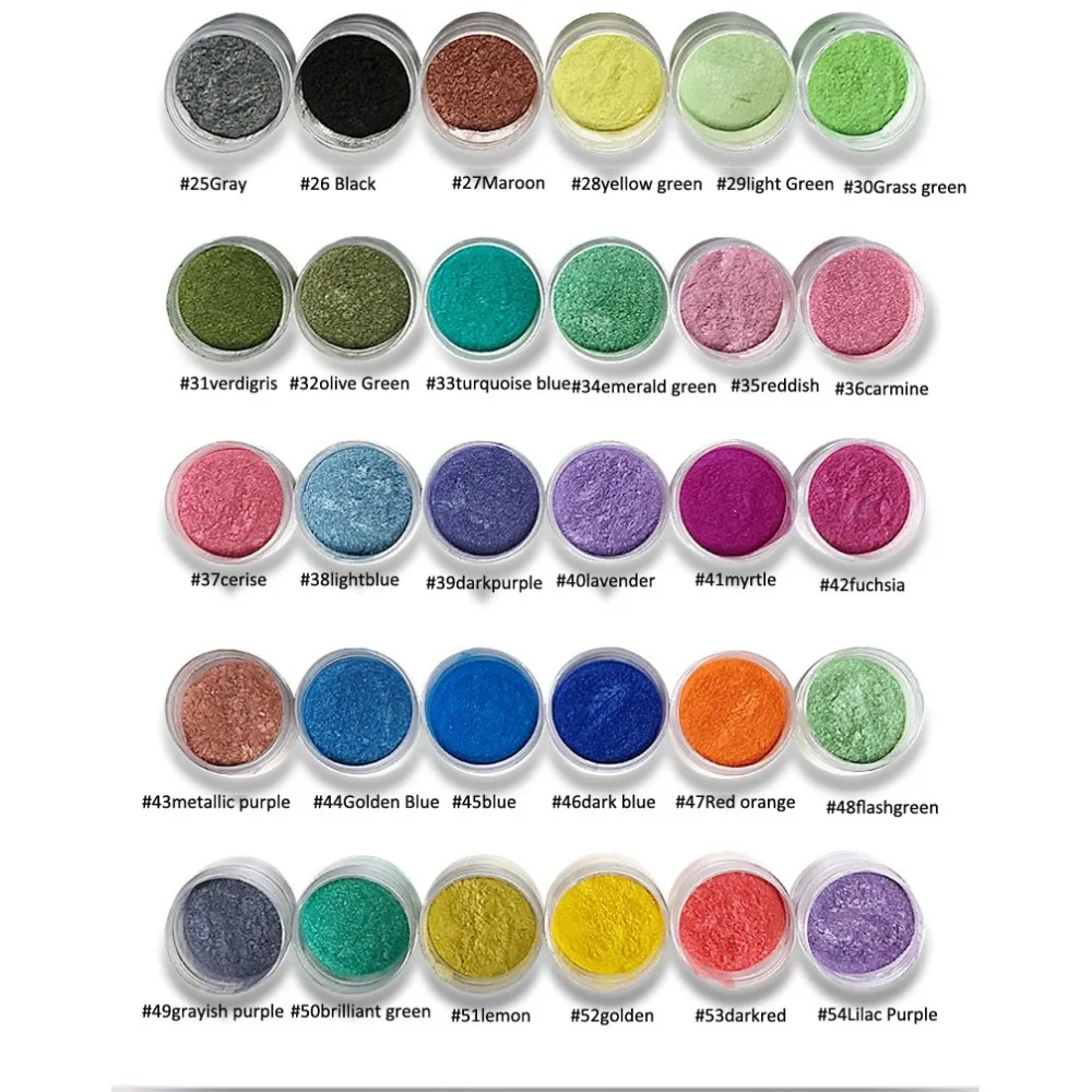 1 Kg Kozmetični Mica Pigment v Prahu Biser v Prahu(54 Barve) Za Šminko/Ličila/Senčilo/Milo Kazen Nohtov, Bleščice, Biser v Prahu FD12